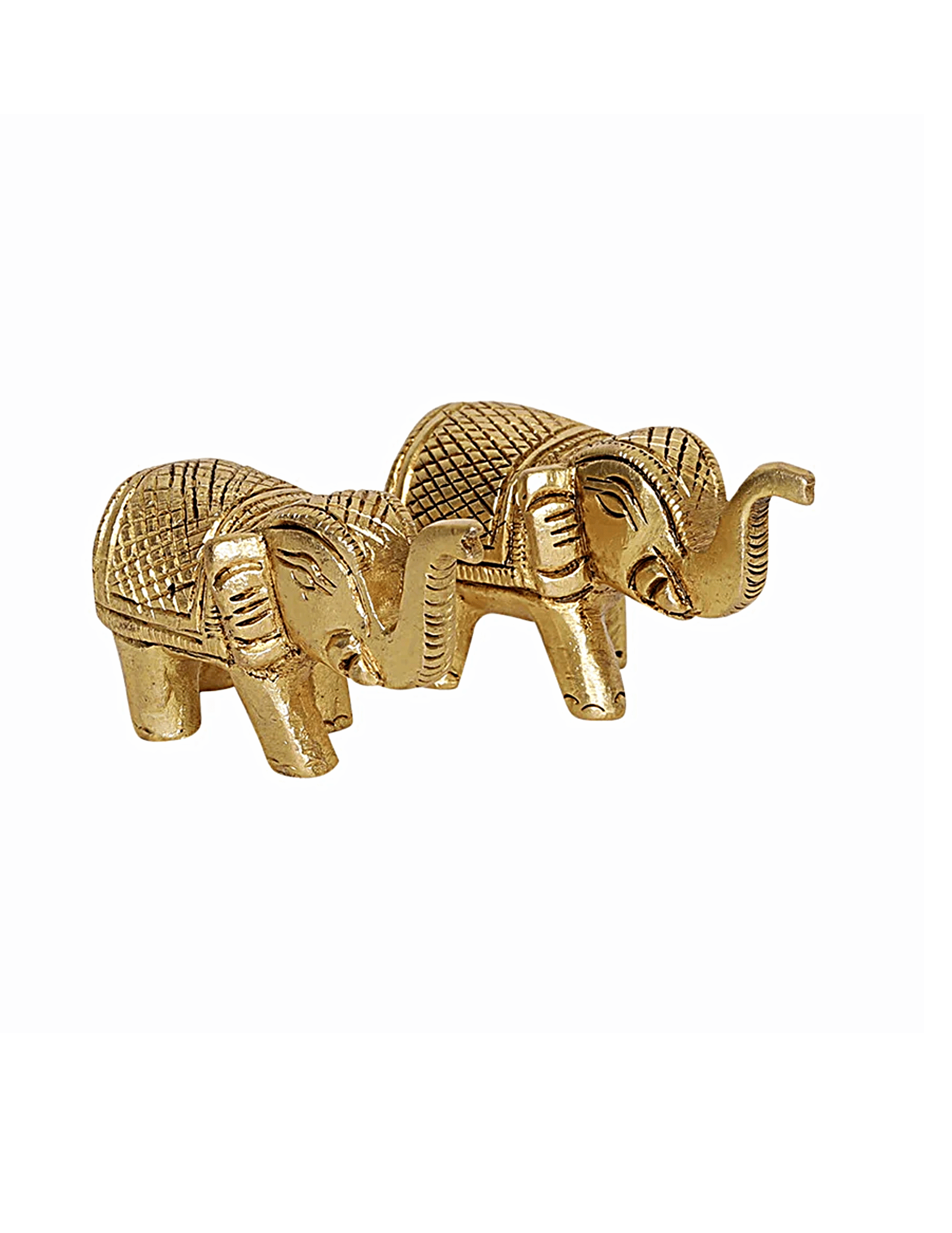 Brass Elephant | Set of 2