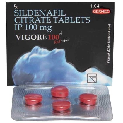 Vigore 100mg Red Tablets