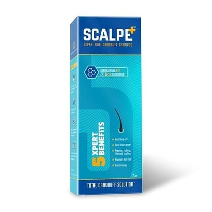 Scalpe+ Expert Anti Dandruff Shampoo, 75ml