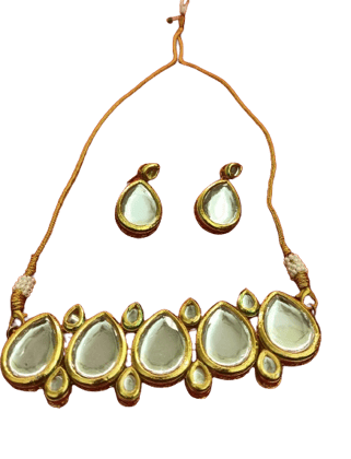 Kundan Necklace Chokar Set