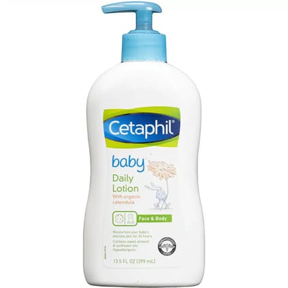 Cetaphil Baby Daily Lotion With Organic Calendula 399Ml