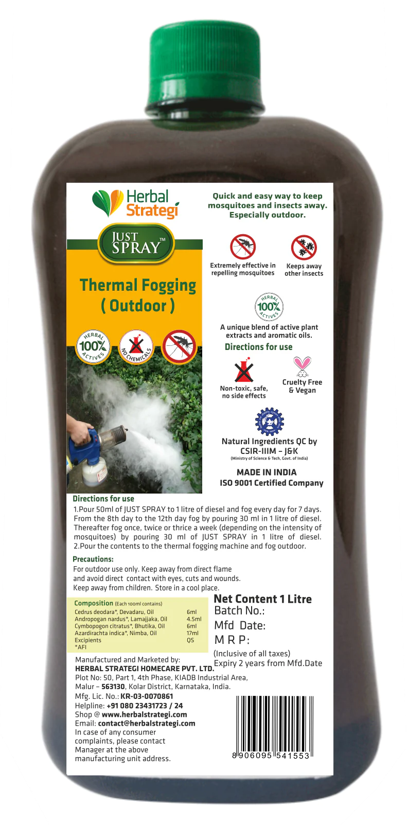 Herbal Strategi Thermal Fogging Outdoor 1L