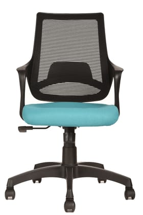 Teal Clio Mid Back Ergonomic Office Chair - Teal Green