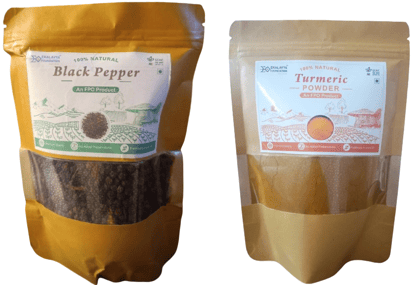 Combo of Turmeric Powder & Black Pepper