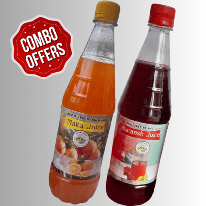 Combo Malta & Buransh Juice