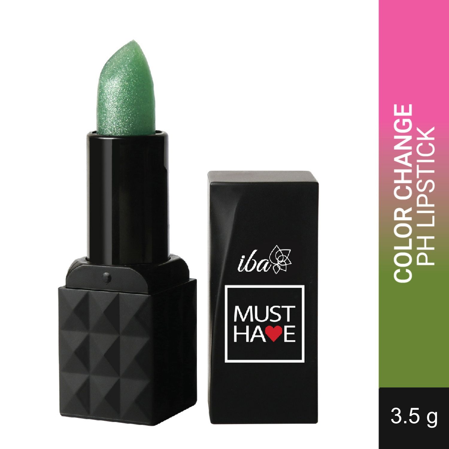 Iba Must Have Colour Change Gel Lipstick Shade 03 Magic, 3.5g | Long Lasting | Glossy Finish | Enriched with Vitamin E & Argan Oil | 100% Natural, Vegan & Cruelty Free