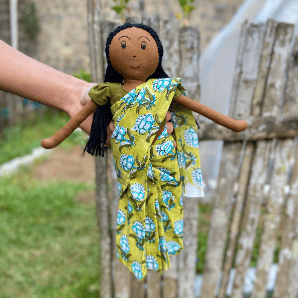 Fabric Dolls, Play Set, Haji