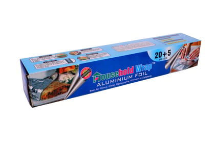 Household wrap 25 meter aluminium foil