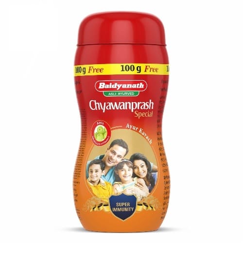 Baidyanath Chyawanprash Special, 1kg + 100g Free |Natural Immunity Booster for Adults & Kids - Enriched with 47 Vital Ayurvedic