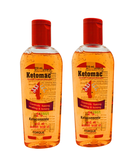 Ketomac Danruff shampoo - 110ml (Pack of 2)