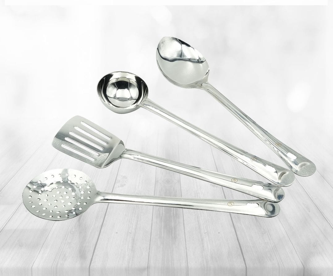 "Elite" Stainless Steel Kitchen Tools (Set of 4 pcs)