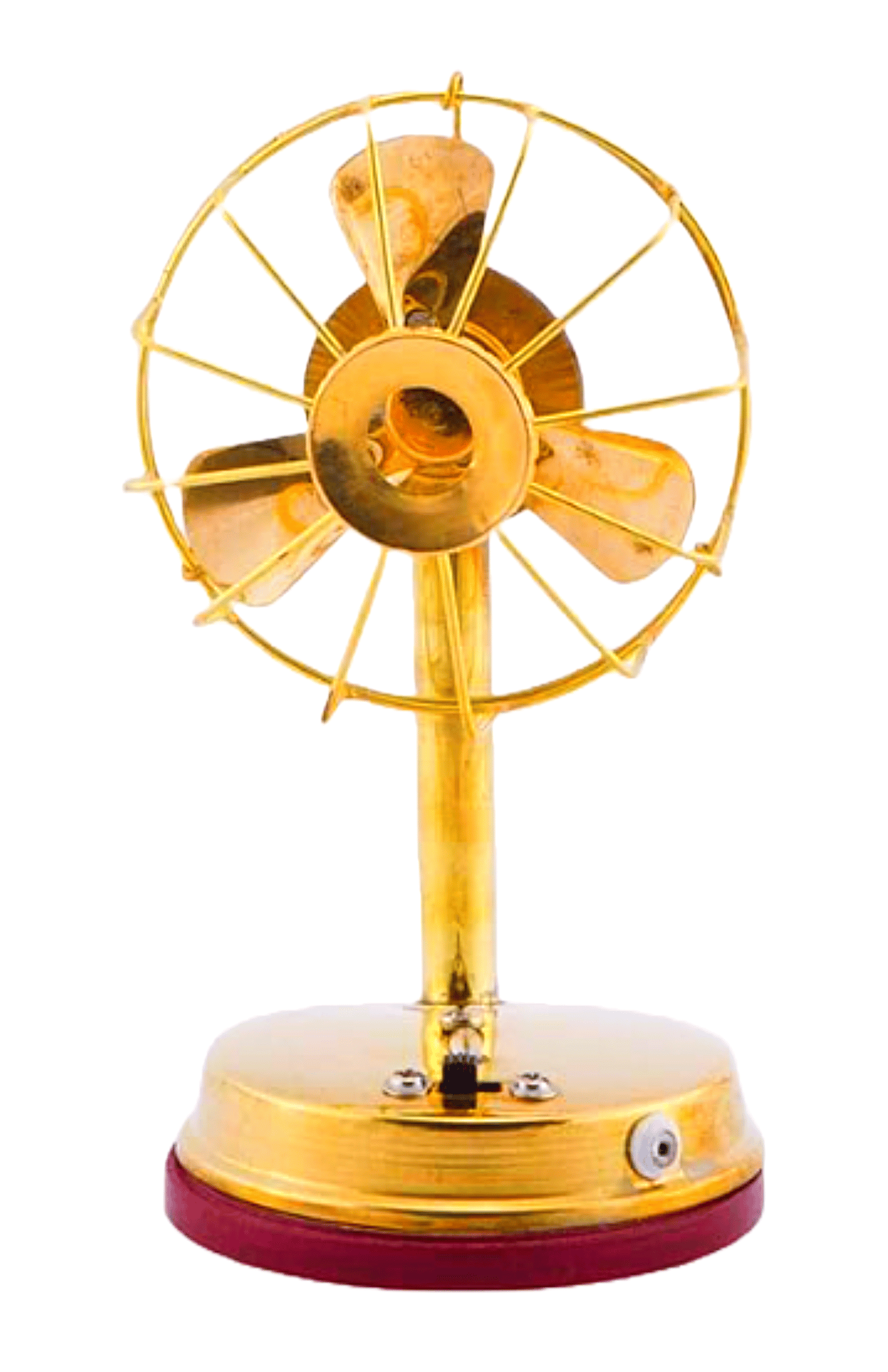 Brass Fan | Brass Toy| (10 X 10 X 18 Cm)