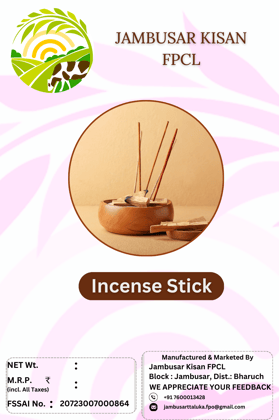 Homemade Incense Sticks