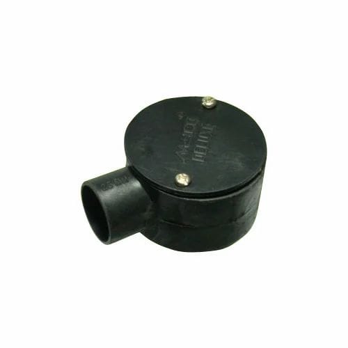 1 way Black PVC Junction box