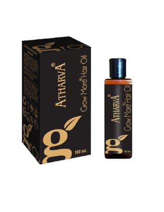 ATHARVA Grow More Hair Oil  ( Strength to Hair , Eliminate Dandruff, Reduces Hair Fall, Promotes Hair Growth, Shiny & Smooths Hair )