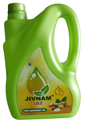 JIVNAM GOLD Pure Groundnut Oil