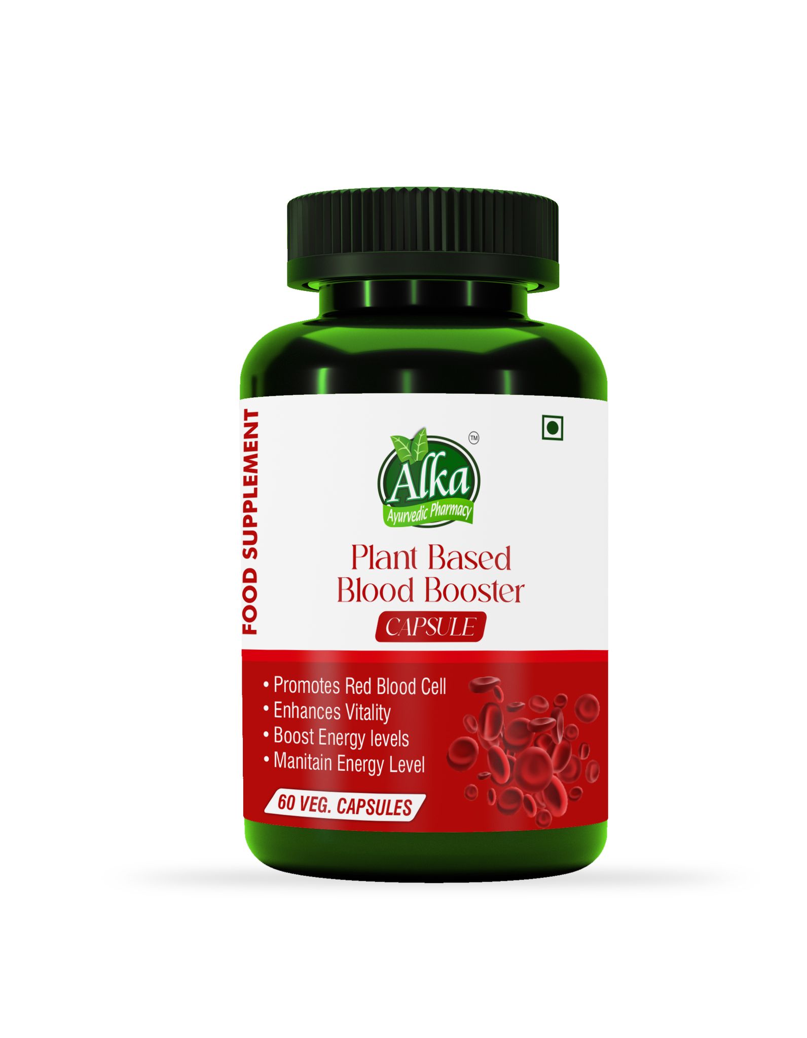 Plant Based Blood Booster Veg 60Capsule