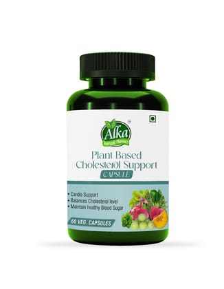 Plant Based Cholesterol Support Veg 60Capsule