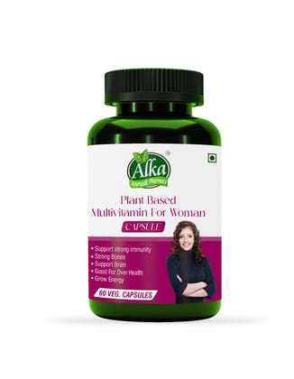 Plant Based Multivitamin For Woman Veg 60Capsule