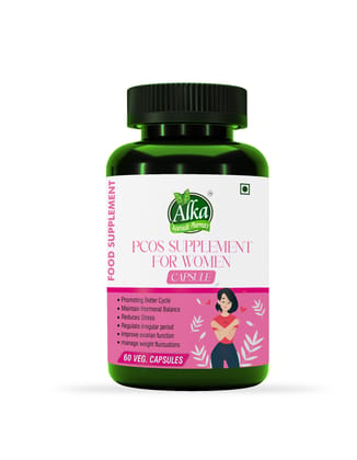 Plant Based PCOS Supplement Veg 60Capsule