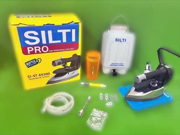 Tovito ES 300 Silti Indusrial Electric Steam iron 1200W with 4ltr Water tank, Heavy Duty, High Pressure and Performance