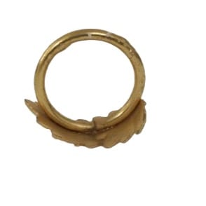 Next Decor / Brass Plated  Napkin Ring