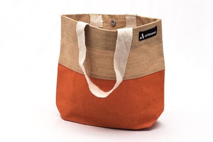 Artizania Waterproof Multipurpose Jute Tote Bag for Women & Men (4.4 L)