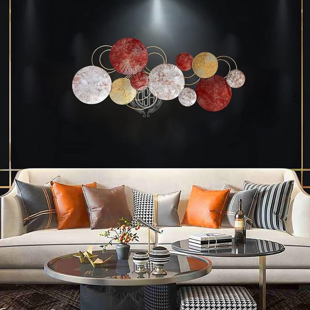 Metal sculpture wall art top