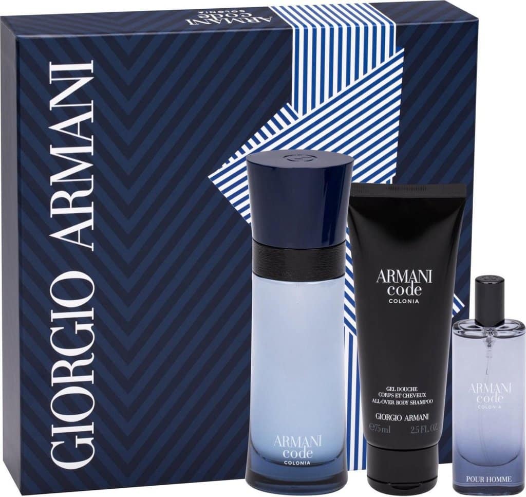 Armani Code 2pc Gift Set 2.5 oz EDT Cologne + Deodorant Stick for Men New  In Box | eBay