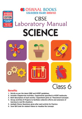 Oswaal CBSE Laboratory Manual Class 6 Science Book (For 2023 Exam) Oswaal Editorial Board