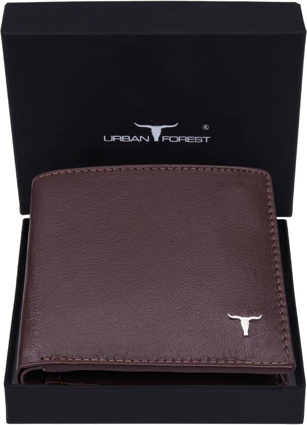 Men Casual, Formal Brown Genuine Leather Wallet - Regular Size  (8 Card Slots)