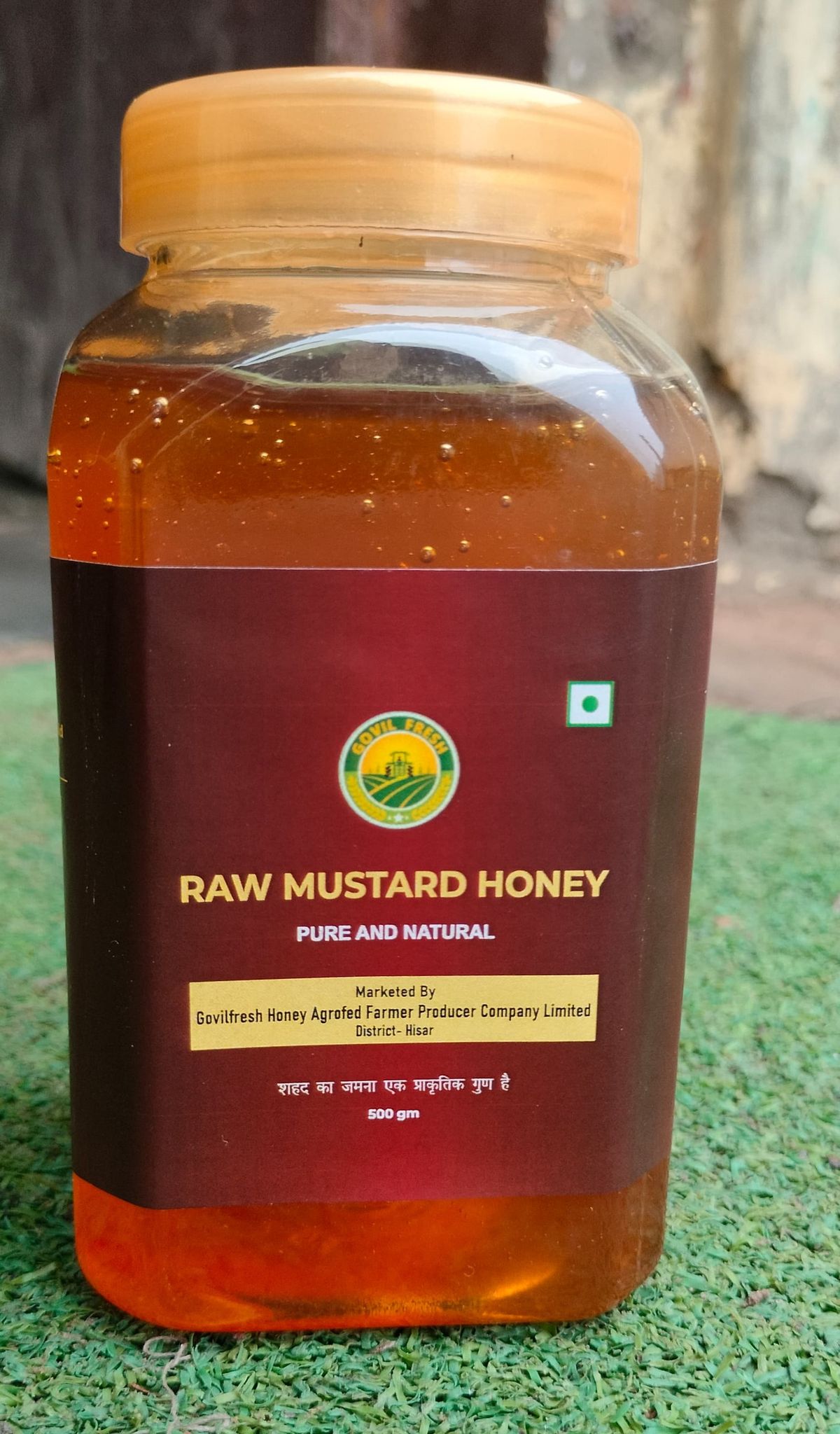 RAW MUSTARD HONEY 500 GM