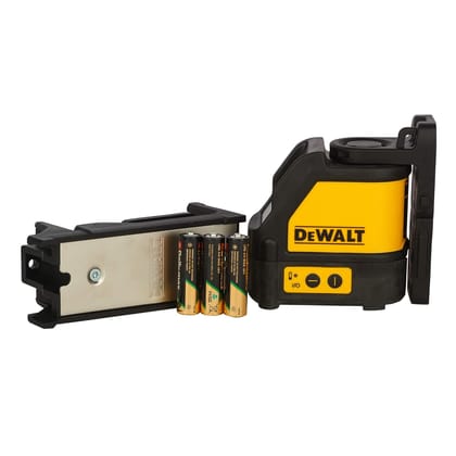 Dewalt Cross Line Laser for leveling & layout applications- (Red) DW088K-XJ