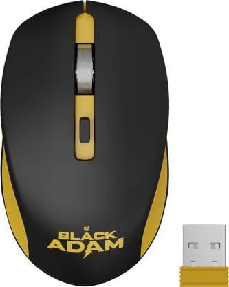 ZEBRONICS Zeb-Jaguar Wireless Optical Mouse  (2.4GHz Wireless, Black Adam)