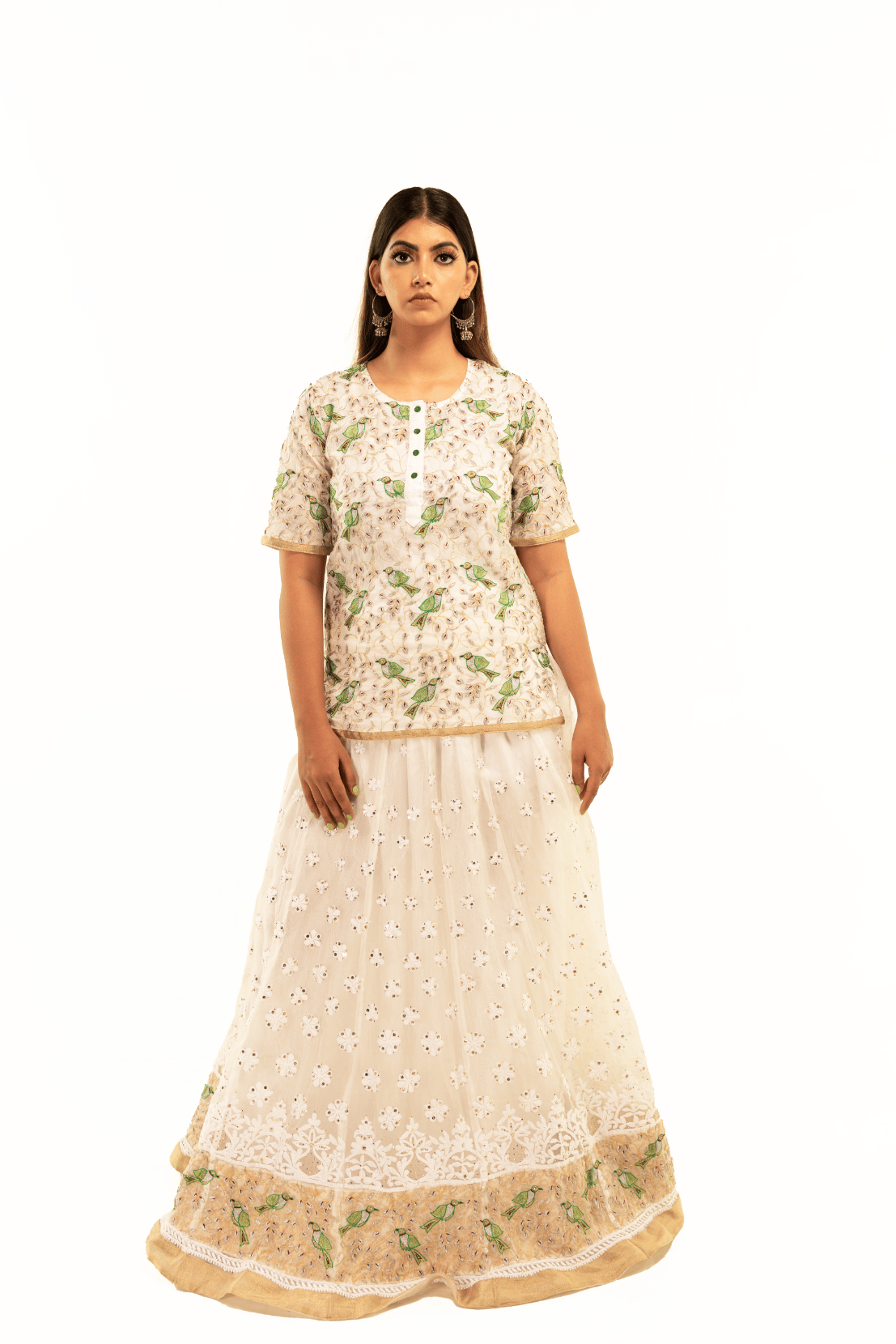 Organza Lehnga