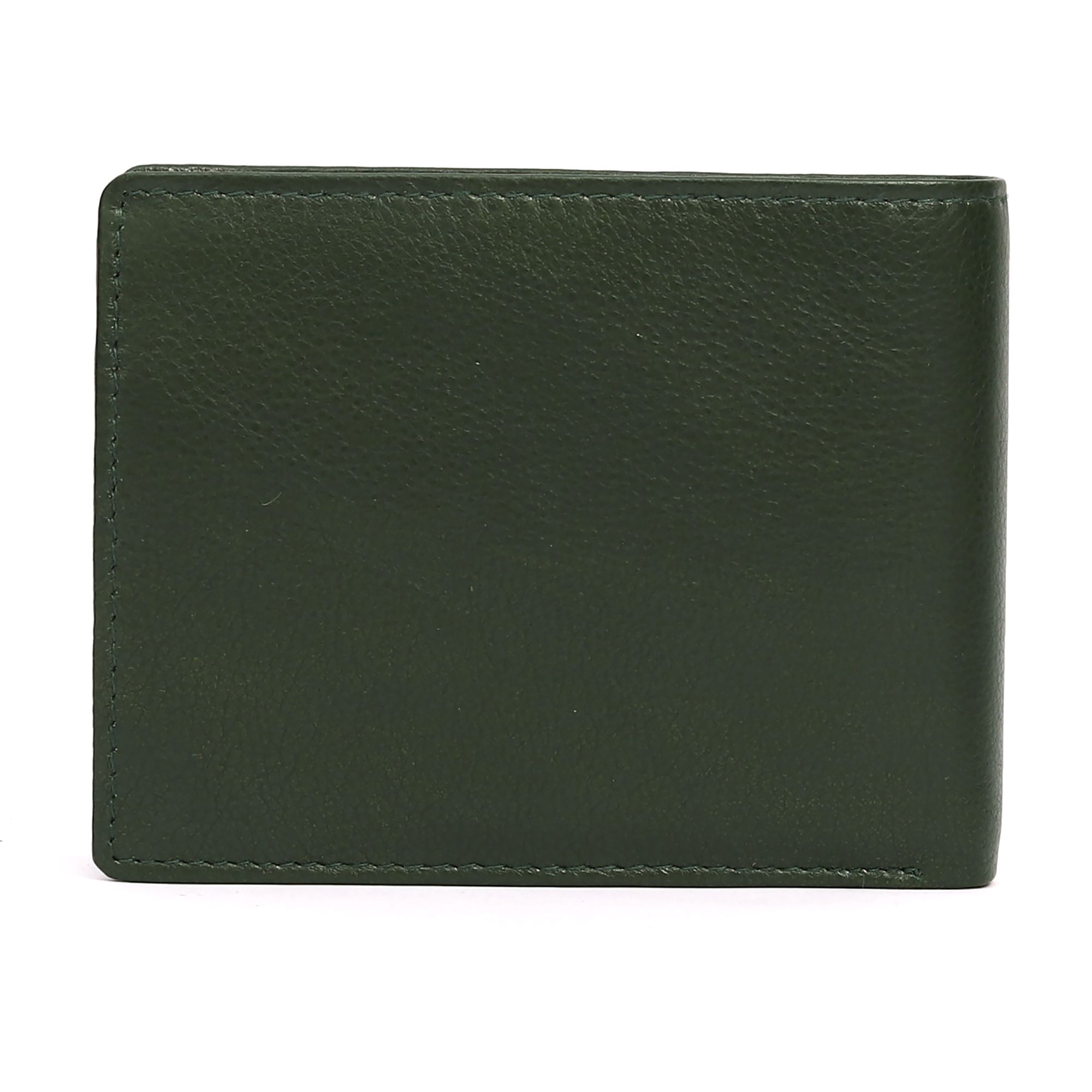 Vital King Men Travel Green Genuine Leather RFID Wallet  (11 Card Slots)