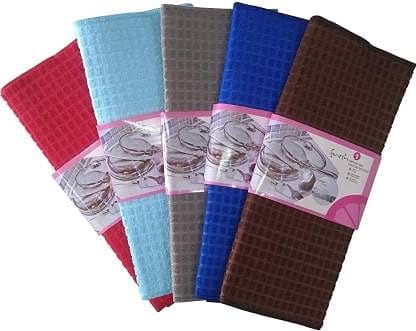 Shanaya Microfiber Dish Drying Mat for Kitchen Microfiber Cushion pad Tableware Drying mat (Random Design) Pack of 2