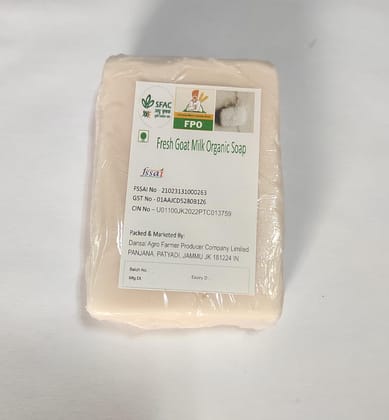 Fresh Goat Milk Organic Soap