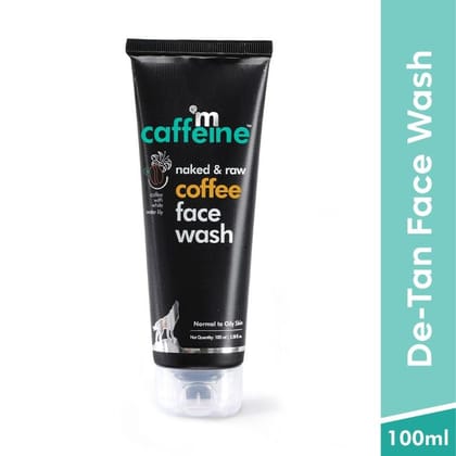 MCaffeine D-Tan Coffee Face Wash for a Fresh & Glowing Skin - Hydrating Face Cleanser for Oil (100ml)