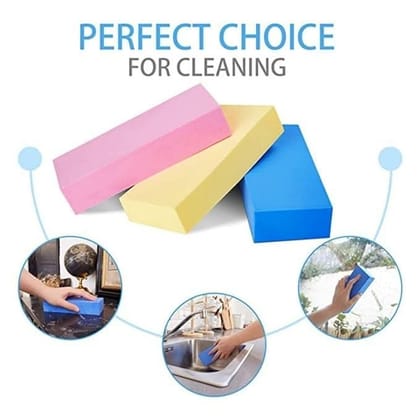 Magic Cleaning Sponge Super Water Absorbent, Durable Use for Household Kitchen, Cleaning of Cars, to Remove Dust and Dirt from Furnitures, Bathtubs etc.