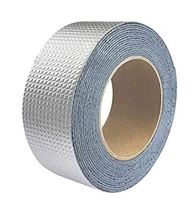 Super Waterproof Butyl Rubber Aluminum Foil Strong Adhesive Silver Colour Repair Tape