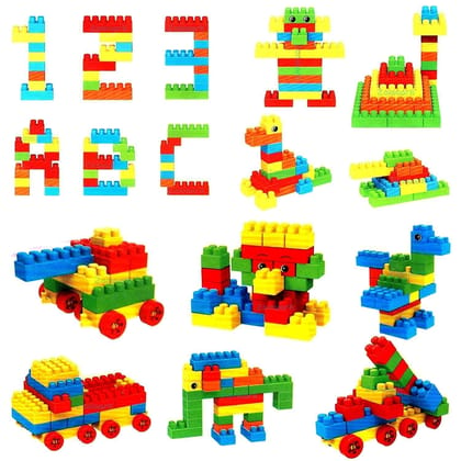 Fun & Educational 120 PCS+ Building Block Game for Kids
