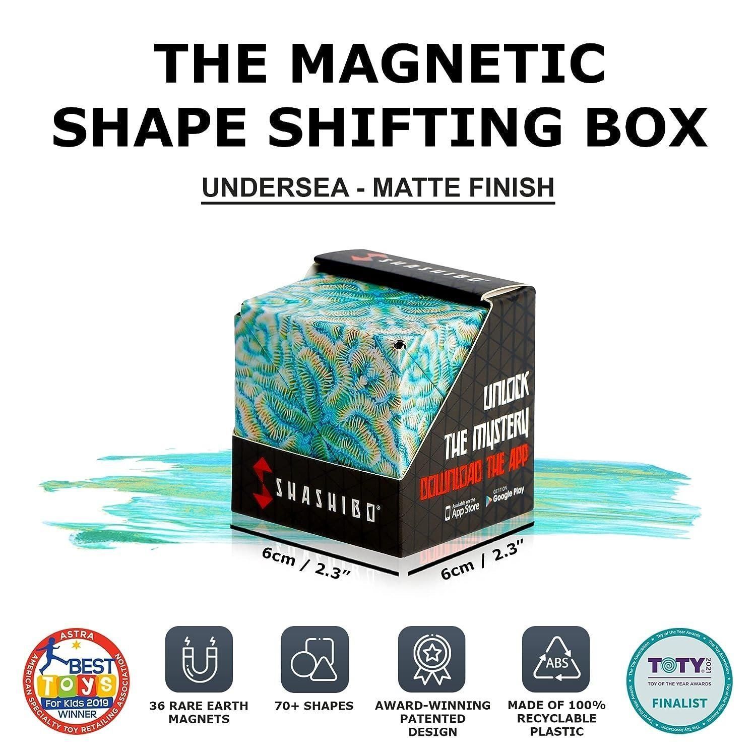 Magnetic Shape Shifting Cube/Box 70+ Shape - Multicolor