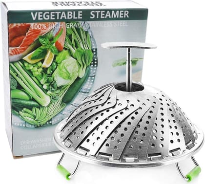 Stainless Steel Folding Steamer Basket