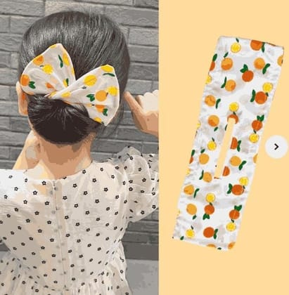 Cartoon Fruits Hair Bands: Colorful Hair Accessories for Girls