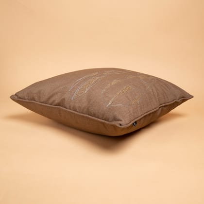 Chann Studio -  Peacock Caramel Velvet Cushion Covers