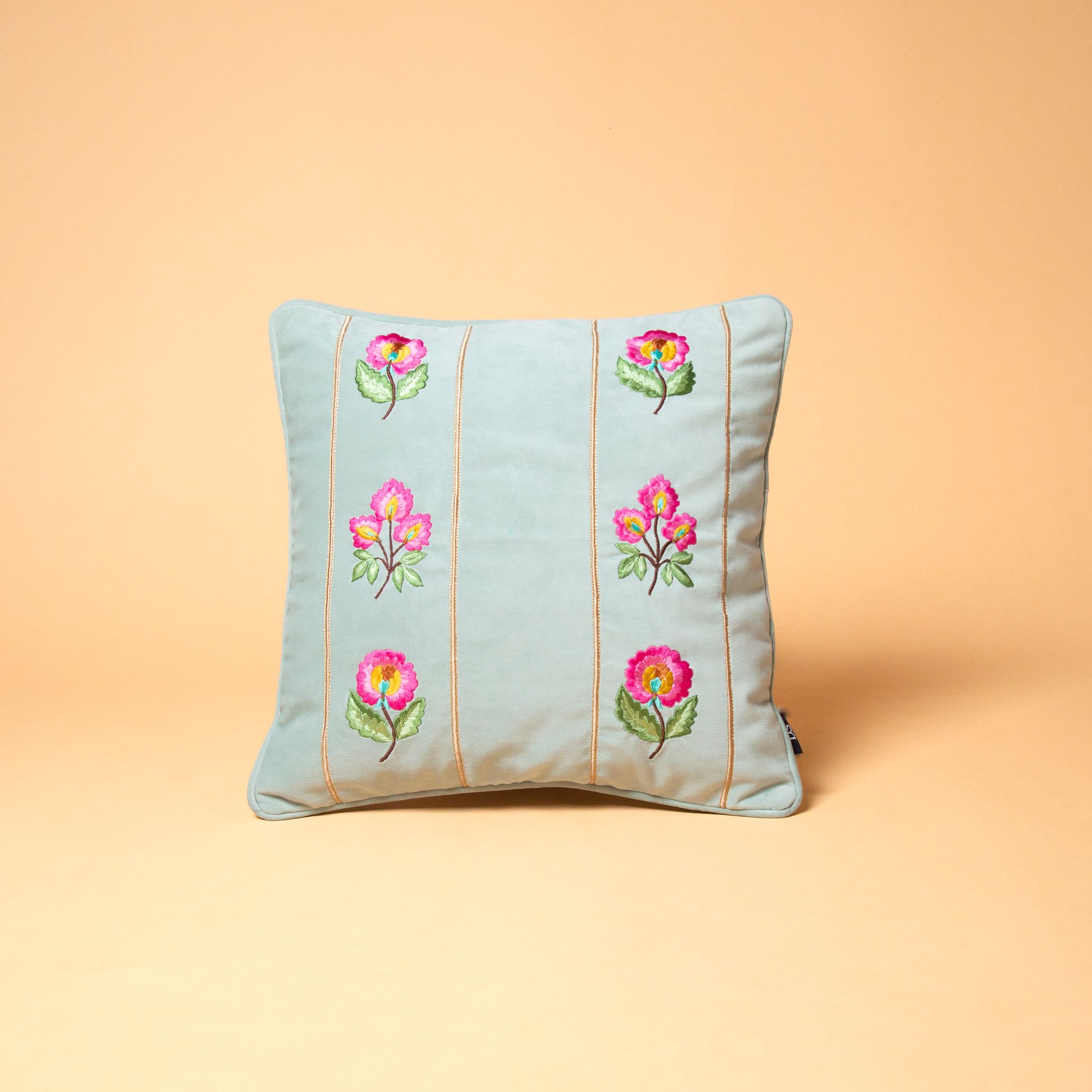 Chann Studio -  Mughal Buta Velvet Cushion Covers