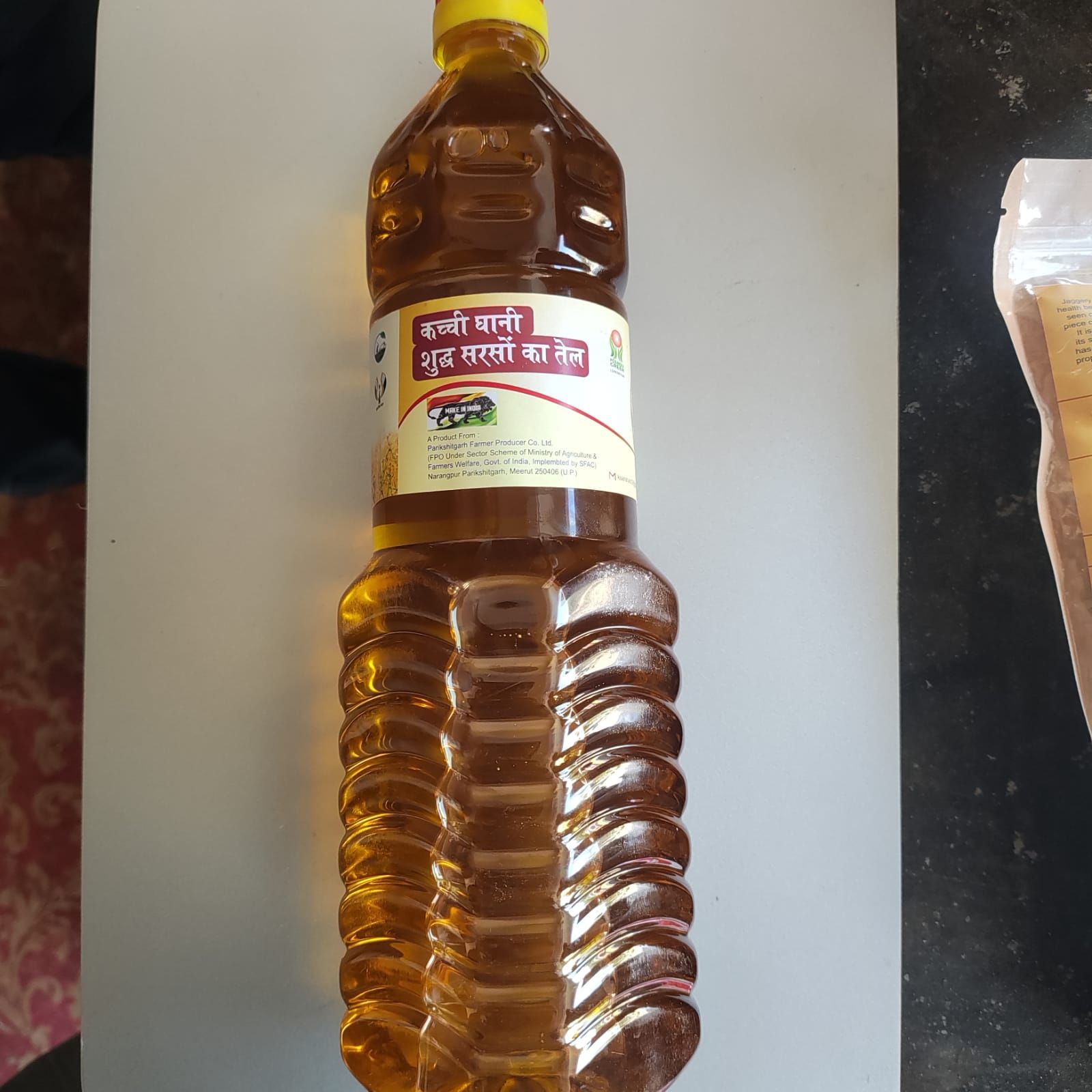 Kacchi Ghani Organic Mustard Oil 1000gm