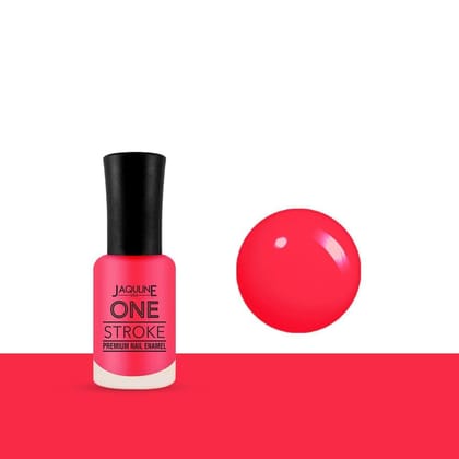 One Stroke Premium Nail Enamel: Pink Tease J33