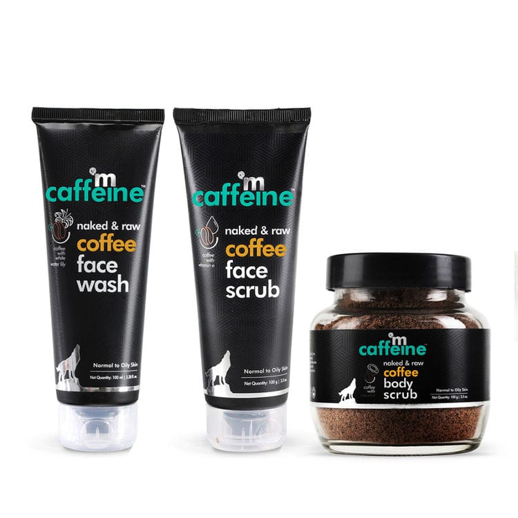 MCaffeine Complete Coffee Skin Care Combo (300g)